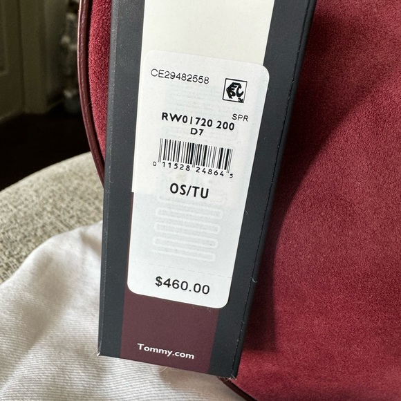 Tommy Hilfiger collection 100% suede bag - Picture 15 of 16